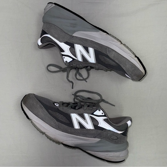 New Balance 990v6 Made in USA Men’s 7.5 Women’s 9 W990GL6 Grey Castlerock Shoes - Picture 13 of 14